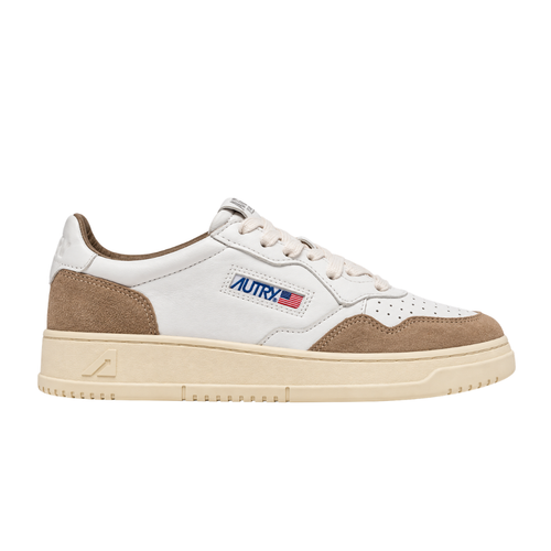 Autry Medalist Low | White / Antelope | AULM-FT02