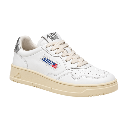 Autry Medalist Low | Bianco / Argento | LL05