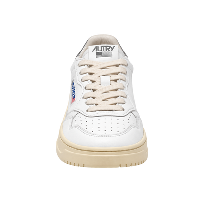 Autry Medalist Low | Bianco / Argento | LL05