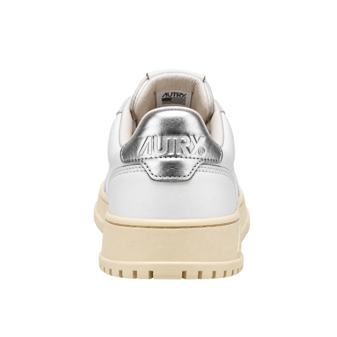 Autry Medalist Low | Bianco / Argento | LL05