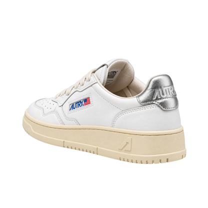 Autry Medalist Low | Bianco / Argento | LL05
